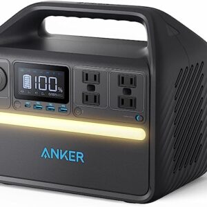 Anker 535 Portable Power Station, 512Wh Solar Generator