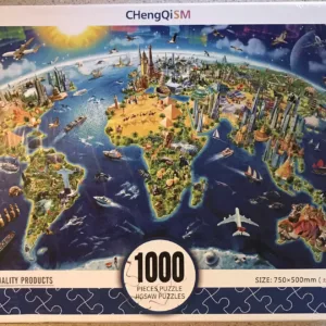 Brand CHengQiSM Year Unknown Number of Pieces 1000 - 1999 Pieces Color Multi-Color Theme Landscapes Material Cardboard Age Level 12-16 Years, 17 Years & Up