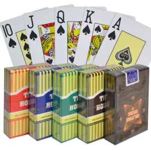 Classic 100% Plastic Playing Cards Poker Size Jumbo Index Casino Texas Hold'Em