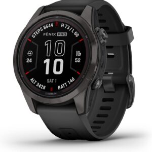 Garmin fenix 7S Pro Sapphire Solar, Multisport GPS Smartwatch