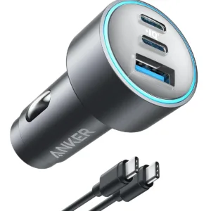 Anker 335 Car Charger (67W) with cable