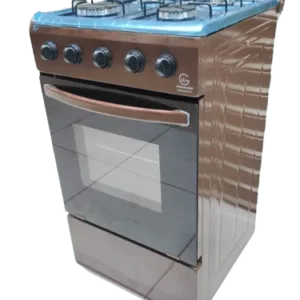 Eurochef 4gas standing cooker 50*50 4Gas Oven Color-BROWN Model EG-55-4G-T