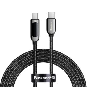 Baseus Display Fast Charging Data Cable Type-C to Type-C 100W 2m