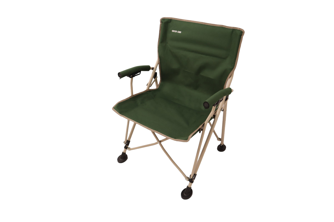 green lion camping chair