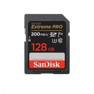 SanDisk 128GB Extreme PRO UHS-I SDXC Memory Card (200 mb/s)