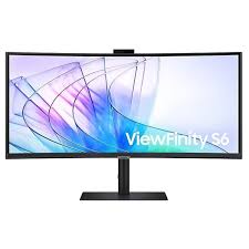 Samsung 34" ViewFinity S6 Ultra-Wide Curved Monitor (LS34C654VAMXUE)