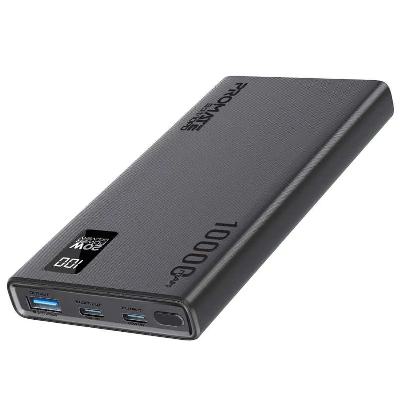 Promate-Super-Slim-Design-10000mAh-Smart-Charging-Power-Bank-with-20W-BOLT-10PD