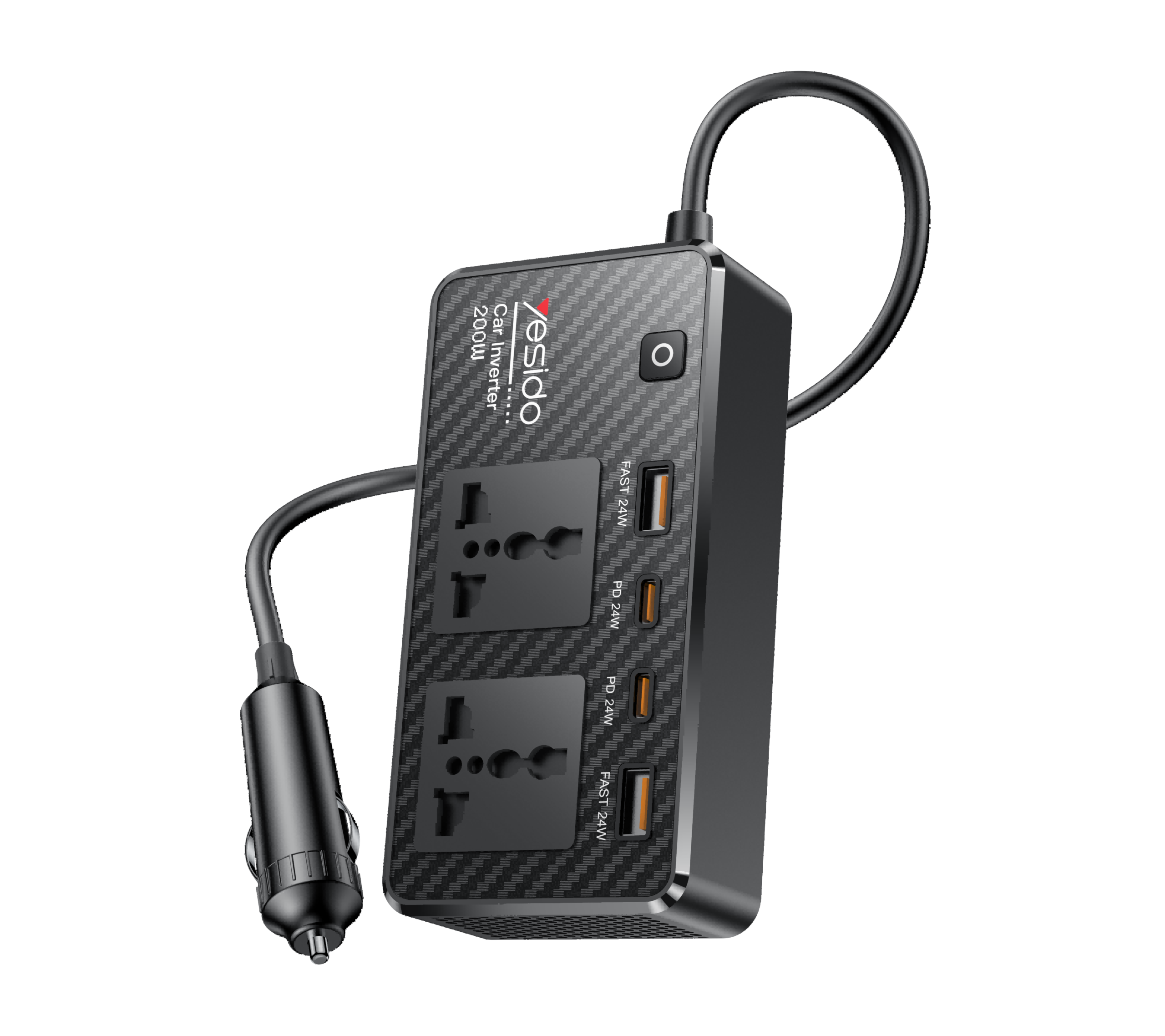 Yesido car inverter 200w
