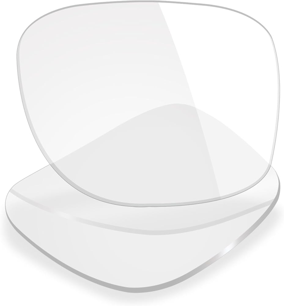 Mryok UV400 Replacement Lenses Compatible with Ray-Ban Meta Wayfarer RW4008 53mm - HD Clear Anti Blue Light.