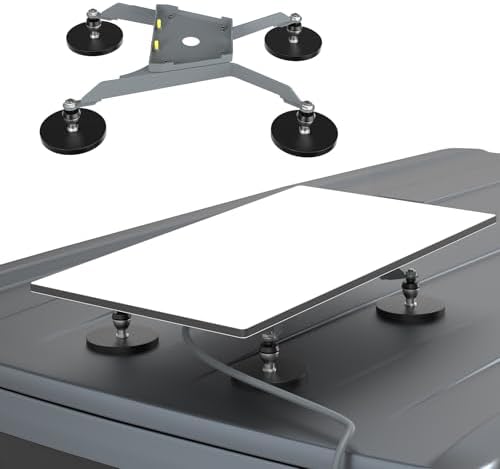 Suction cup mount for mini dish