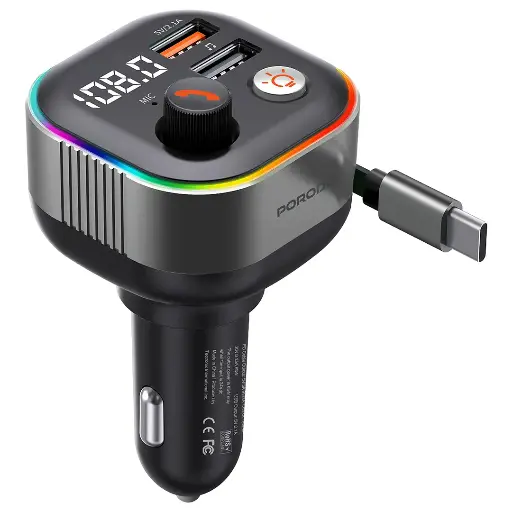 porodo Audio Boost Bluetooth FM Transmitter
