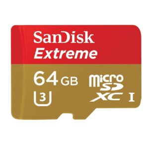 SanDisk Extreme GO 64GB microSDXC UHS-I card